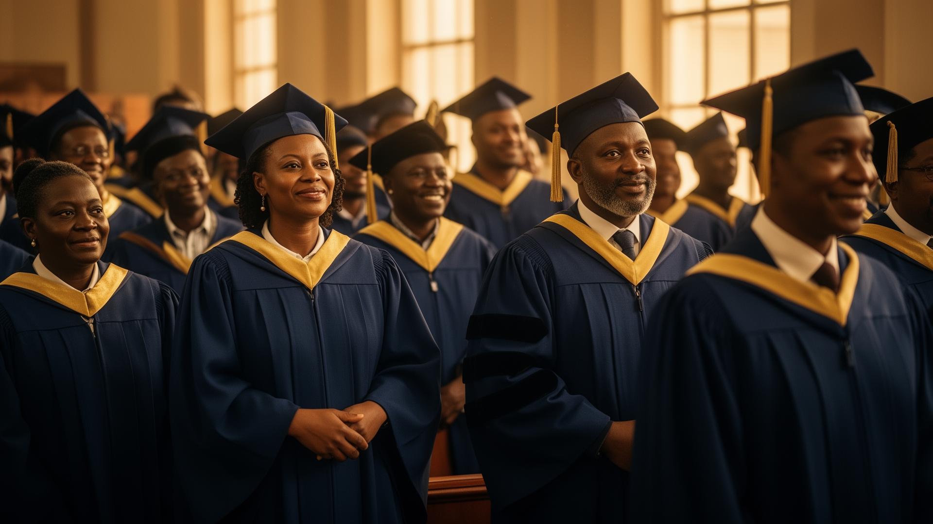 CPCSA graduates and pastoral caregivers at a ceremony